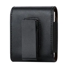 Functional Belt Case Storage Phone Pouch 360 Degree Rotation for Flip Phones