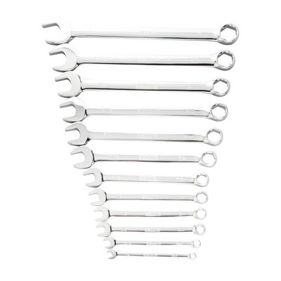 Steelman Pro 6 Point SAE/Standard 12 Piece Combination End Wrench Set 78535