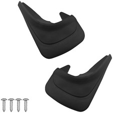 Mud Flaps Splash Guard, Front and Rear Tire Protector No Drilling Large Black
