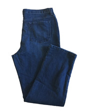 Gloria Vanderbilt Women's Amanda Blue Jeans Hi-Rise Stretchy Size 18