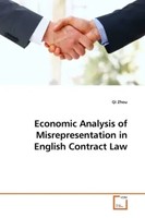 Qi Zhou | Economic Analysis Of Misrepresentation In English Contract Law | Buch