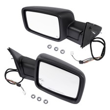 Pair Power Mirror For 2013-2019 Ram 1500 Power Folding Heated W Puddle Light