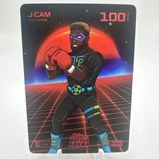 Junior Caminero J-CAM Power Glove Foil Bo Jackson Battle Arena 2026 Edition