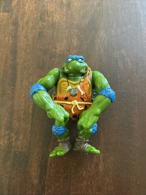 Cave Man Leonardo LOOSE FIGURE TEENAGE MUTANT NINJA TURTLES No Accessories 1992!