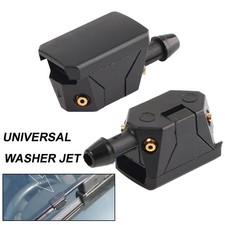 Left Right Wiper Arm Nozzle Washer Jet Universal 4Way  Jets Mounted onto Arm