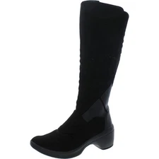 Bzees Womens Whish List Black Knee-High Boots Shoes 9 Wide (C,D,W) BHFO 4446