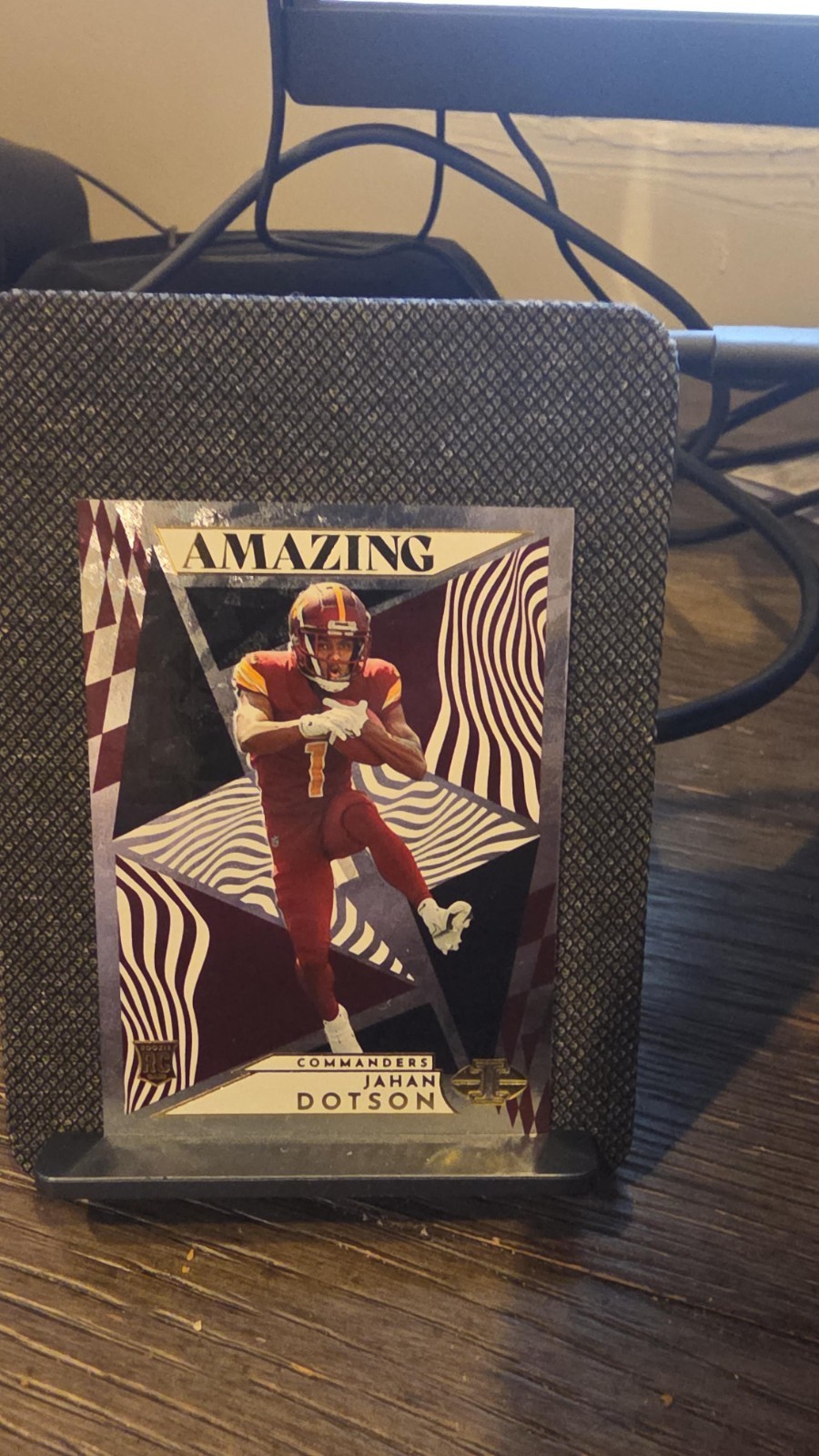 2022 Illusions Football Amazing #A-24 Jahan Dotson Rookie