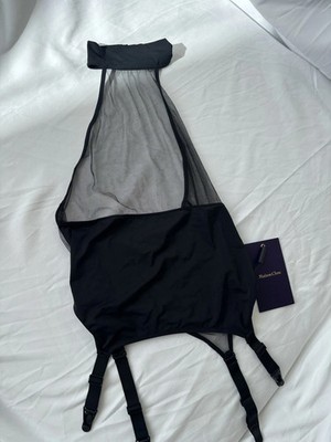 New Maison Close Pure Tentation Bodysuit With Suspenders XS 1