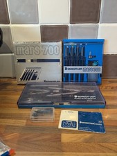 VINTAGE STAEDTLER MARS 700 4 PEN SET + MARS-MASTERBOW SET & ERAZING SHIELD-READ-