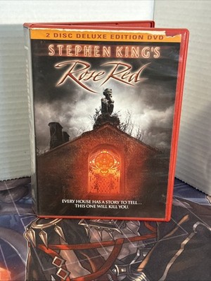 Rose Red (DVD, 2002, 2-Disc Set, Deluxe Edition) W/ Red Case And Insert