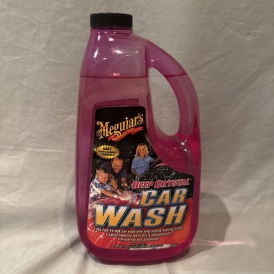 Meguiar's Deep Crystal Car Wash Shampoo - 64 Oz for Stunning Gloss & Protection