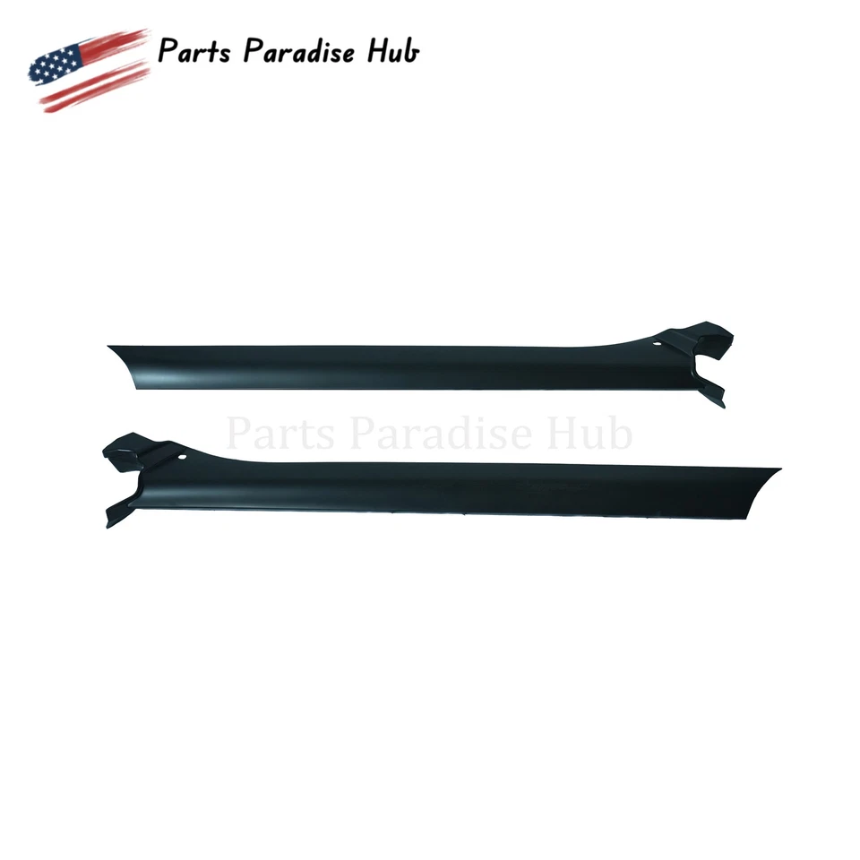 NEW 1 Pair Left & Right A Front Pillar Trim Strip For 06-13 Range Rover Sport US Foto 2 de 4