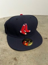 Brand New Boston Red Sox New Era 7 1/8 Fitted 59/Fifty Baseball Hat MLB