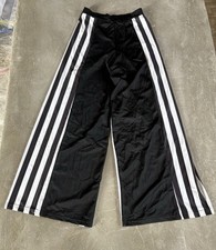 Women s Striped Palazzo Dance Pants. Black White. Size XS-S. Worn Once.