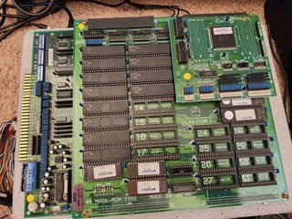 Preowned Street Fighter II Hyper Fighting Arcade PCB-  TESTED AND WORKING