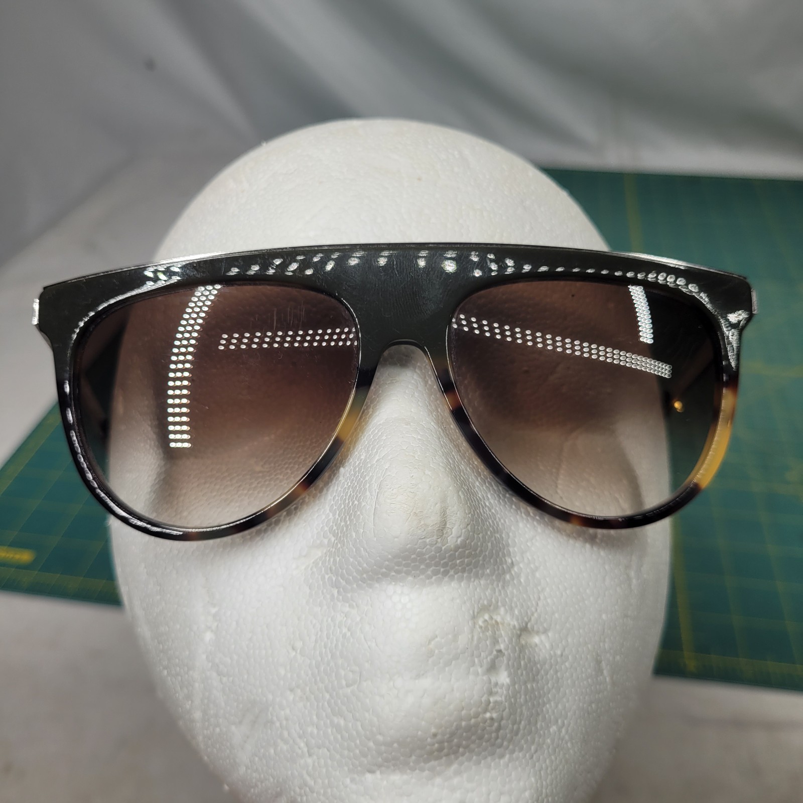 Balmain BL2120 Rectangular Sunglasses Dark Green/… - image 8