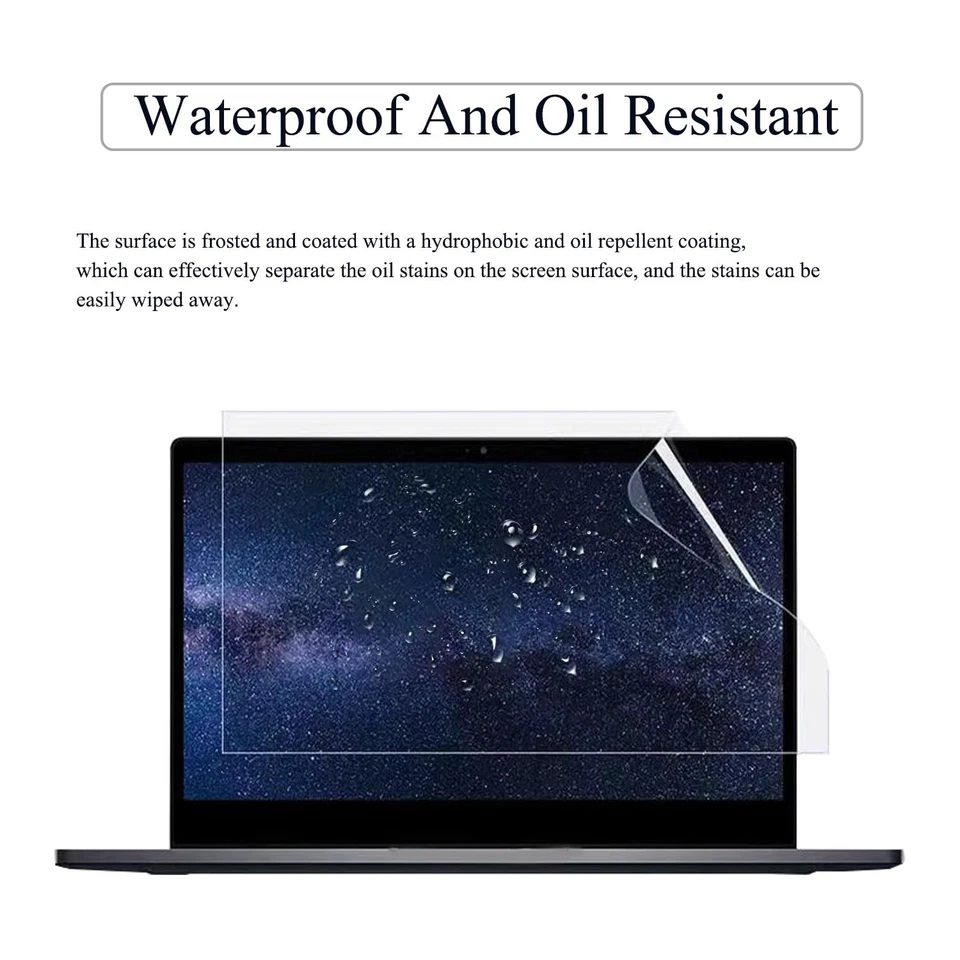 Paquete de 2 protectores de pantalla antirreflejo para portátil HP de 17,3"/HP Envy 17/HP Pavilion... Foto 4 de 4