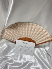 Unused Christian Dior Folding Fan Sensu Japan Limited Couturier 2025 summer