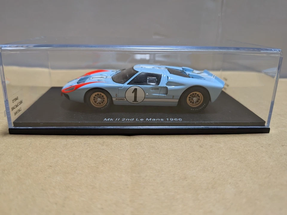 SPARK  S4075 Ford GT40 Mk II   2nd 24H  LM 1966 1/43 - Image 3 of 4