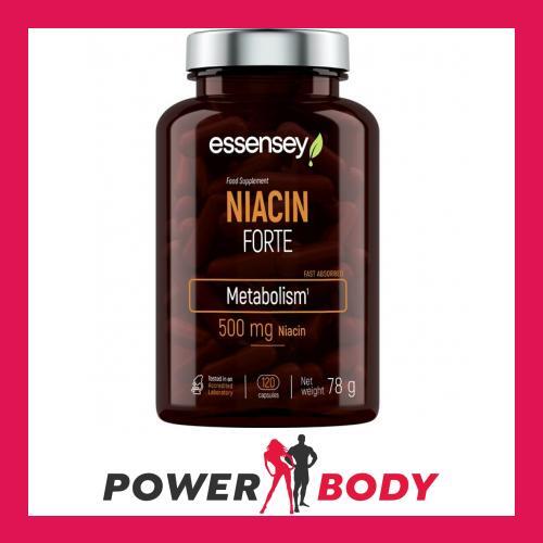 Essensey - Niacin Forte, 500mg - 120 caps