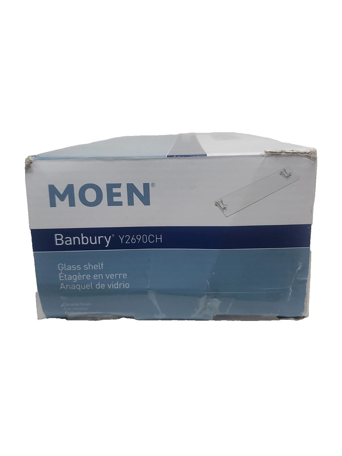 Moen 金属浴室卫生间置物架