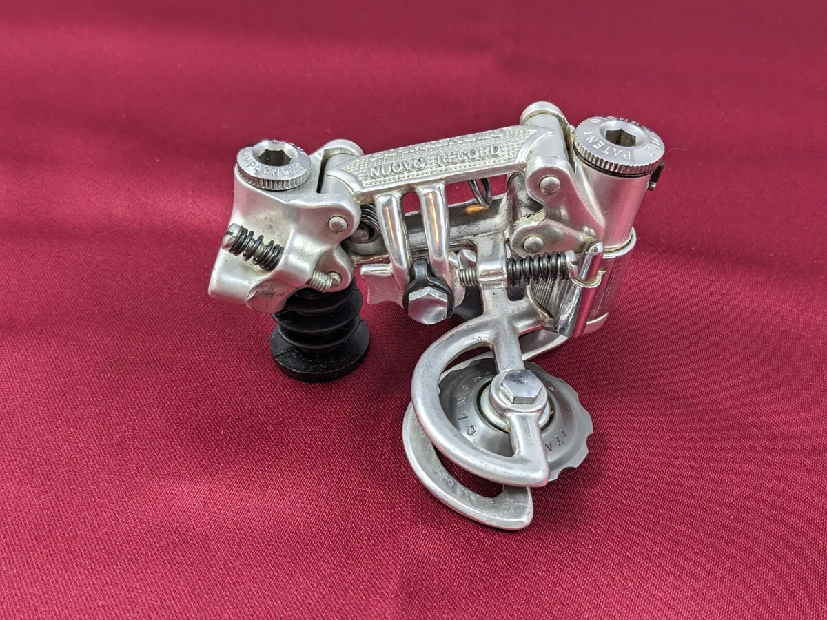 パーツ campagnolo NUOVO RECORD PATENT-73 RD Vintage Campagnolo Nuovo Record Rear Derailleur Patent 1973 MINT