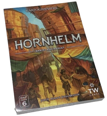 Hornhelm Wasteland Market Cartographers Map Pack 6 Brieger Adan NEW