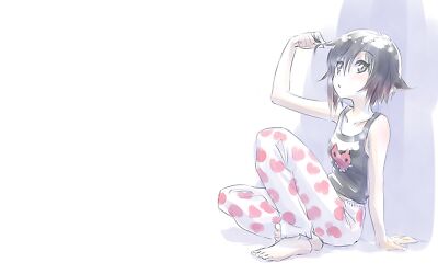 Anime rwby simple background girls bare ruby rose Playmat Game Mat Desk
