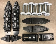 44 pack - Whiting Door Full Repair Kit- Hinges + 2" Rollers - *NO nuts/bolts*