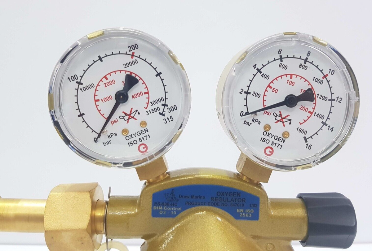 DREW MARINE ES-908-HC OXYGEN REGULATOR 547010 | eBay DREW MARINE ES-908-HC OXYGEN REGULATOR 547010 | eBay