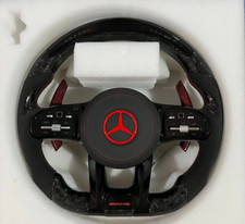Mercedes-benz Amg Customized Steering Wheel - Forged Red Edition - Carbon Fiber Mercedes-benz Amg Customized Steering Wheel - Forged Red Edition - Carbon Fiber
