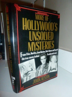 1992 More of Hollywood's Unsolved Mysteries Elvis Monroe 1992,1st/1st, HCDJ, NEW