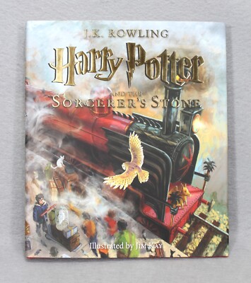 Harry Potter and the Sorcerer's Stone: The Illustrated Edition Hardcover NEW