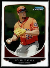 2013 Bowman Chrome #BCP112 Nolan Fontana Astros 