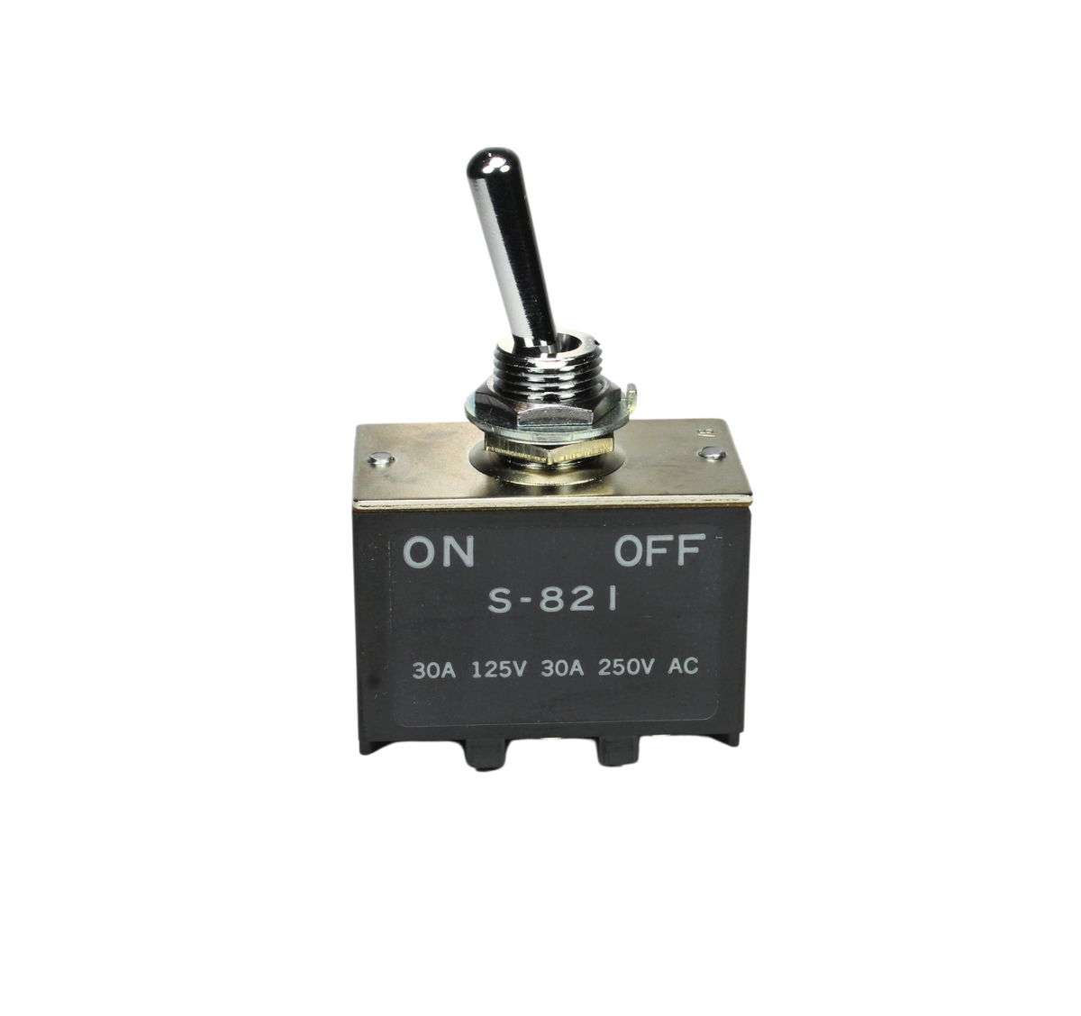 NKK Toggle Bat Switch S-821, DPST, 30Amps (30A), 250VAC, ON-OFF | eBay