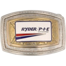 Ryder P.I.E Nationwide Truck Semi Driver Trucker 1970s NOS Vintage Belt Buckle