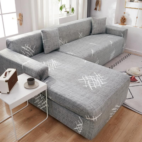 Elastic L-Shape Sofa Covers Living Room Funda Geometric Sofa Slipcovers Buy 2PCS - Bild 32 von 46
