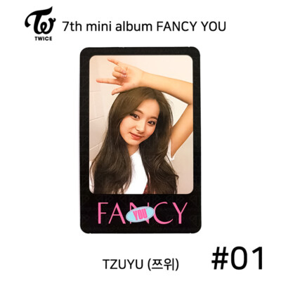 TWICE 7th mini album FANCY YOU Official Photocard TZUYU KPOP K-POP