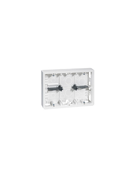 Cadre mosaïque Legrand 080276 profondeur 50mm pour éviter le manque de place