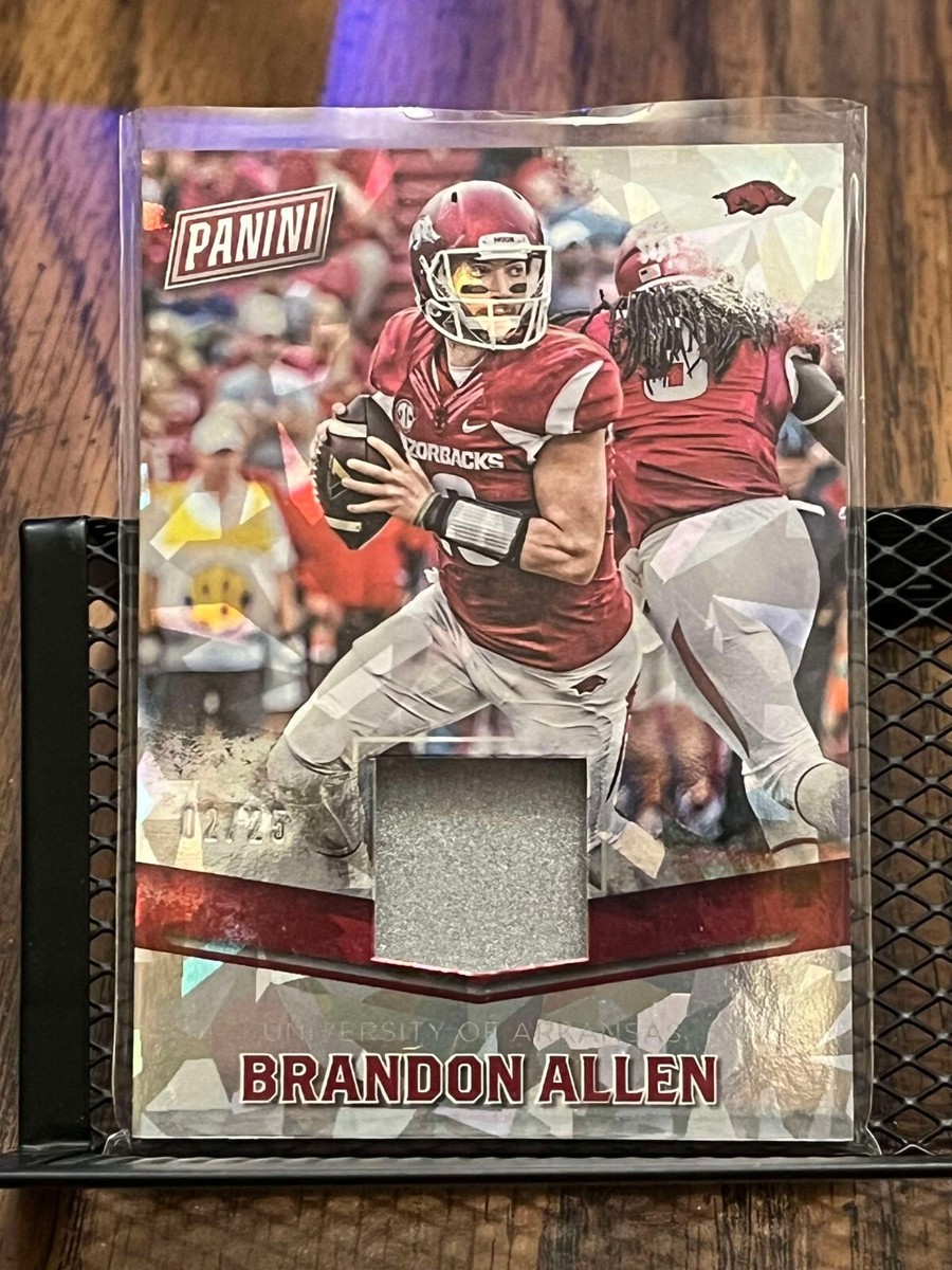 BRANDON ALLEN 2016 PANINI FATHER'S DAY ARKANSAS JERSEY PATCH