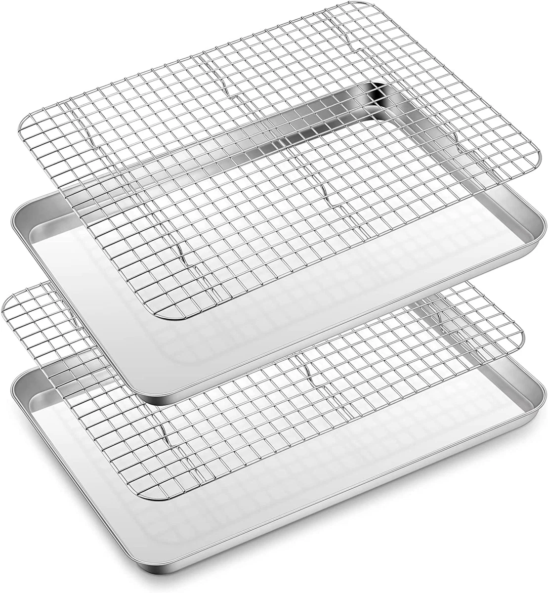 Baking pan online and rack