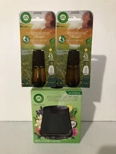 Air Wick Essential Oils Mist Original Black Diffuser With 2 Essentials Mist Oil