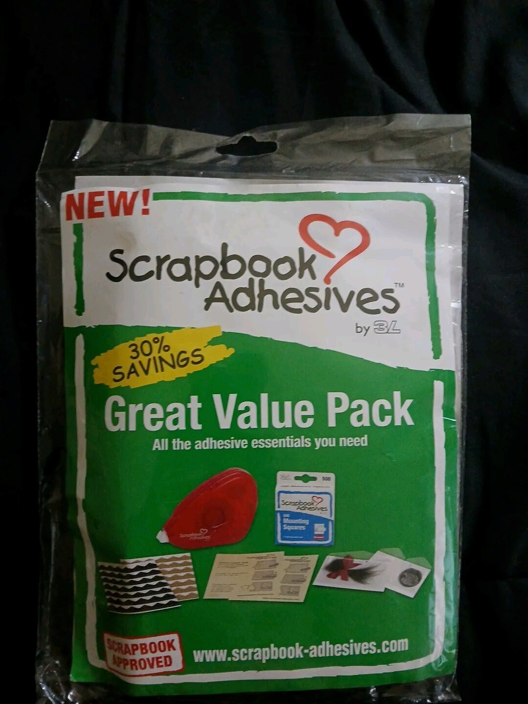 Scrapbook Adhesives **VALUE PACK** By 3L  NEW/SEALED !! See Pics. For Contents!
