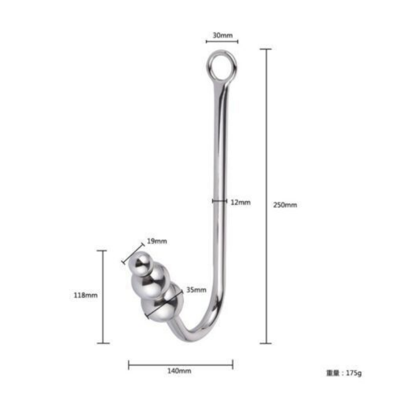 Metal Anal Hook Anal Ball Butt Plug Bondage Prostage Anal Dildo EBay metal-anal-hook-anal-ball-butt-plug-bondage-prostage-anal-dildo-ebay