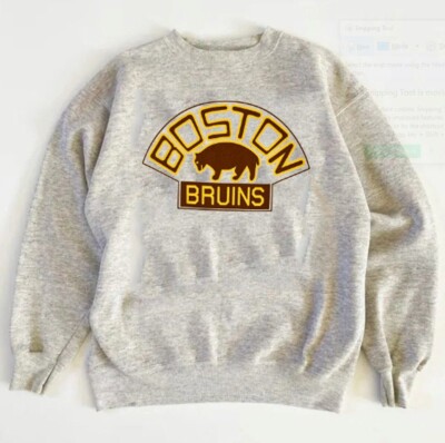 Boston Bruins NHL Hockey graphic ash Sweatshirt unisex men women KV21686