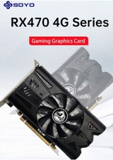 Soyo Graphics Card AMD Radeon RX470 4G GDDR5 256bit Gaming Video Card Monarch