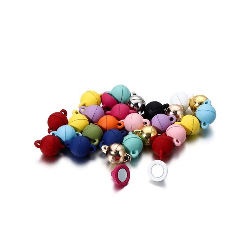 Heart Shaped Magnet Connectors - Bracelet Necklace Charms Jewelry Making Clasps - Picture 7 of 59