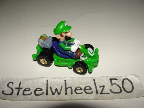 Hot Wheels Nintendo Mario Kart Luigi Pipe Frame Diecast Go-Kart Car 2020 Green