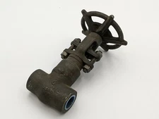 Flowserve Vogt SW-2801 Gate Valve 1/2" Forged Steel 1975 PSI Manual Turn .50 NOS