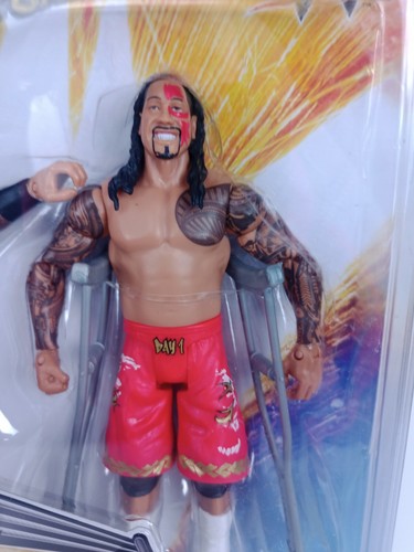 WWE MATTEL BATTLE PACK SERIE 32 DIE USOS JIMMY & JEY ACTIONFIGUR 2 KRÜCKEN - Bild 3 von 10
